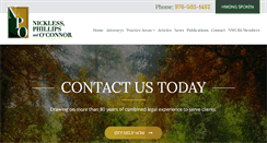Desktop Screenshot of npolegal.com